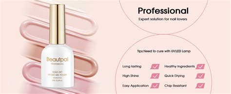 Amazon Larvall Beautpal Nude Gel Polish Set Milky Nude Sheer Pink Jelly Gel Polish Nail