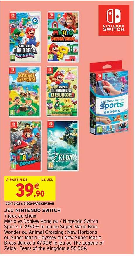 Promo Jeu Nintendo Switch Chez Intermarch Hyper Icatalogue Fr