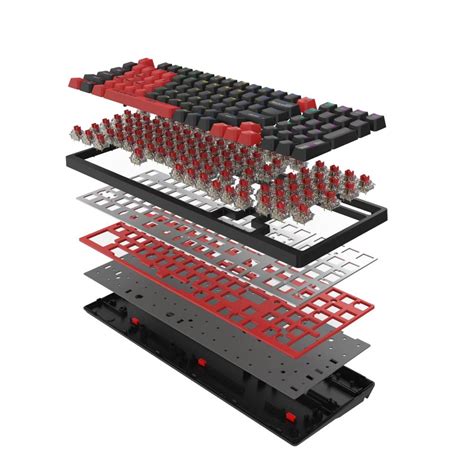 A Tech Bloody S FIRE BLACK Hot Swappable Kablolu RGB Mekanik Gaming Klavye ITOPYA