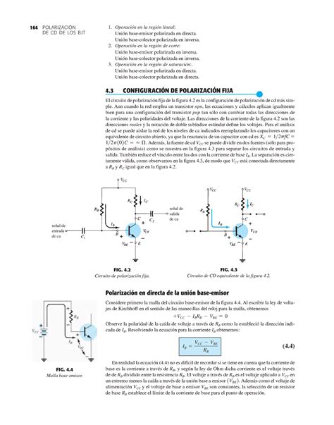 Ejemplo De Trasistores Electronica Polarizaci N De Cd De Los Bjt