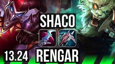 Shaco Vs Rengar Jng Winrate Legendary Kr Diamond