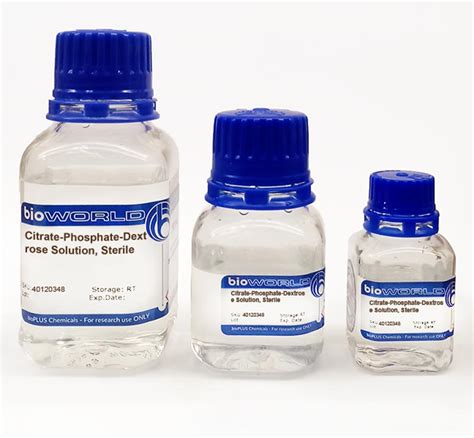 Citrate Phosphate Dextrose Solution Sterile Bioworld