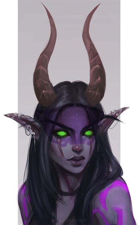 By Astrisjursen Warcraft Art Demon Drawings Demon Art