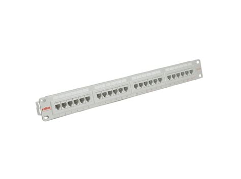 Roline Kat E Class D Patchpanel Ports Utp Patchpanel Cat E