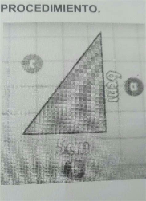 ¿cual Es El Valor De La Hipotenusa Del Siguiente Triangulo Rectangulosolo Contesten Si Se La