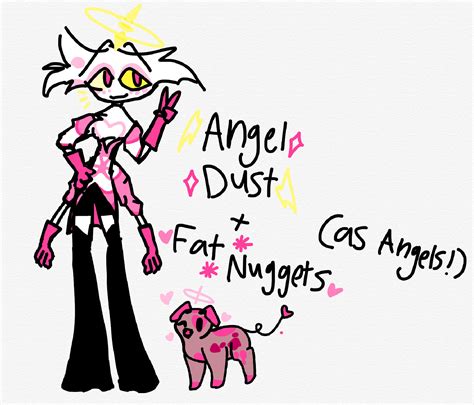 Angel Dust And Fat Nuggets As Angels By Nonexistantbella On Deviantart