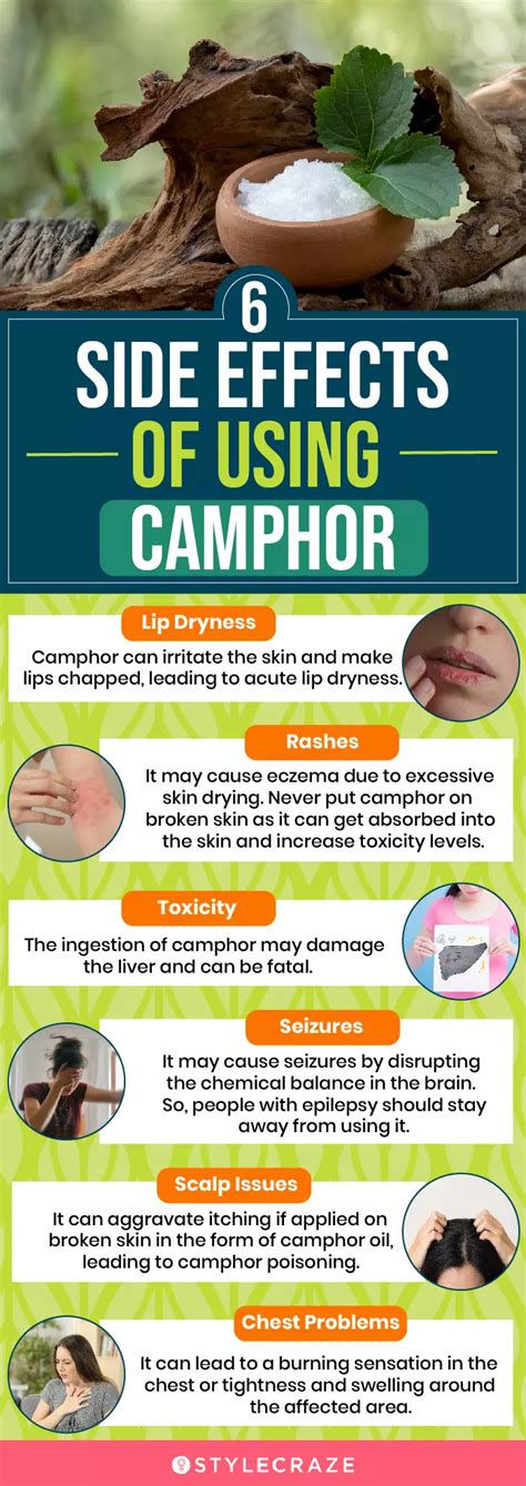 10 Unexpected Side Effects Of Camphor