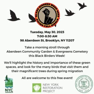 Black Birders Week Walk - New York Restoration Project