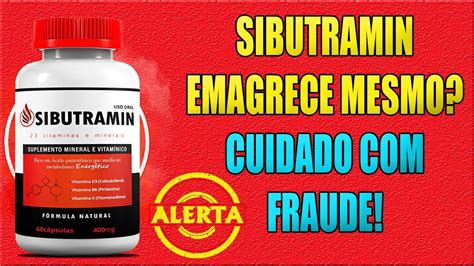 ALERTA Sibutramin Funciona Sibutramin Emagrece Mesmo Depoimento