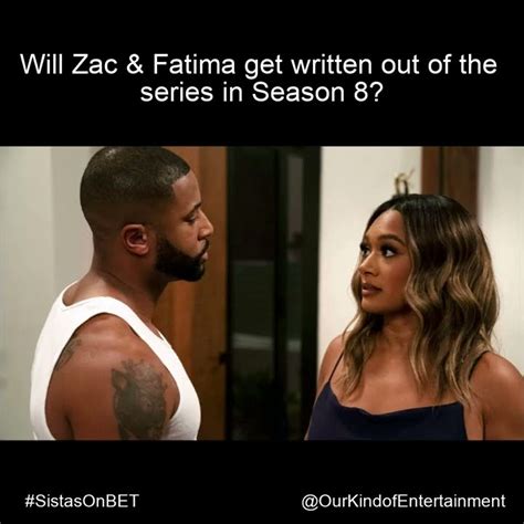 Tyler Perry S Sistas Will Zac Fatima Get Written Out Of The Series