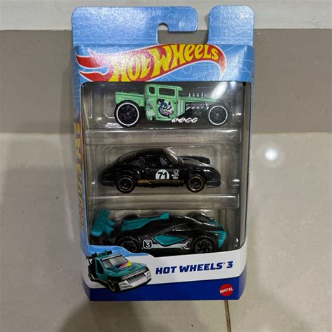 Jual Hot Wheels 3 Set Bone Shaker 71 Porsche 911 Hotwheels Gift Pack