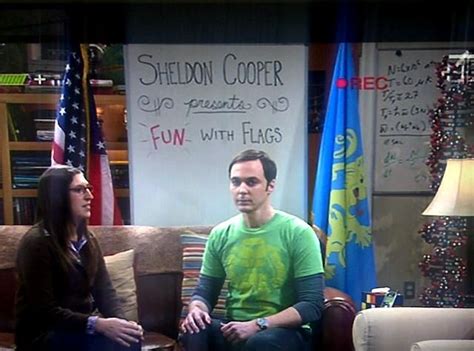 Sheldon Cooper's Fun with flags | Big bang theory, Sheldon, Sheldon cooper