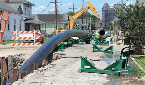 Sliplining In Urban Areas Trenchless Technology