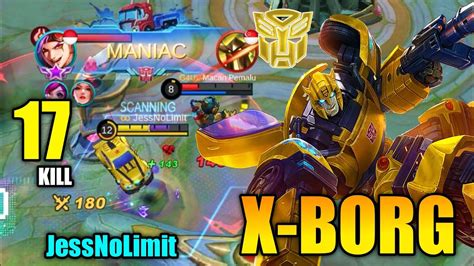 New X Borg Transformers Skin Bumblebee Gameplay Kill X Borg Best