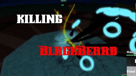 KILLING BLACKBEARD | BlOX FRUITS - YouTube