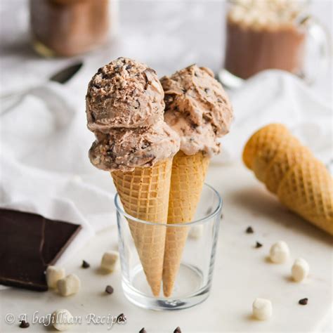 Hot Chocolate Ice Cream A BaJillian Recipes