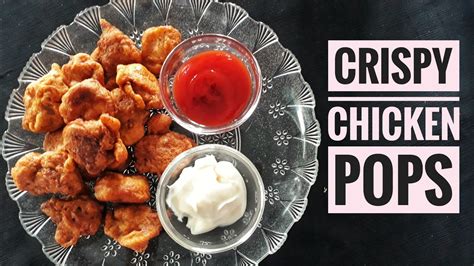 Crispy Chicken Pops Recipe Quick And Easy Youtube