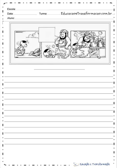 Produção De Texto Tirinha - Produção De Texto Tirinha - ZULEDU