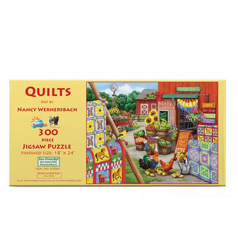 Quilts 300 Pieces Sunsout Puzzle Warehouse