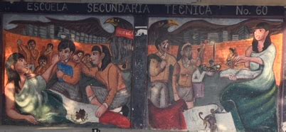 mural cómputo AEFCM DGEST ESC SEC TEC 60