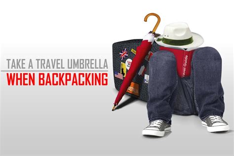 5 Reasons To Take A Travel Umbrella When Backpacking Or Hiking