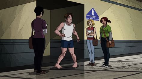 Nude Cartoons Iron Fist Spider Man Static Shock