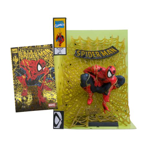 Marvel Comics Spider Man By Todd Mcfarlane Spider Man 1 Gold Label