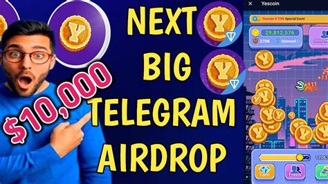 Yes Coin Next Big Telegram Airdrop After Notcoin Yescoin Update