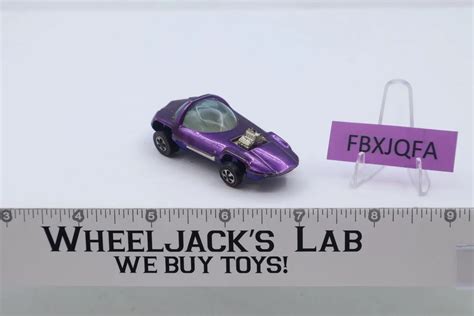 Silhouette Purple Hot Wheels USA 1968 Mattel Vintage Redline RL