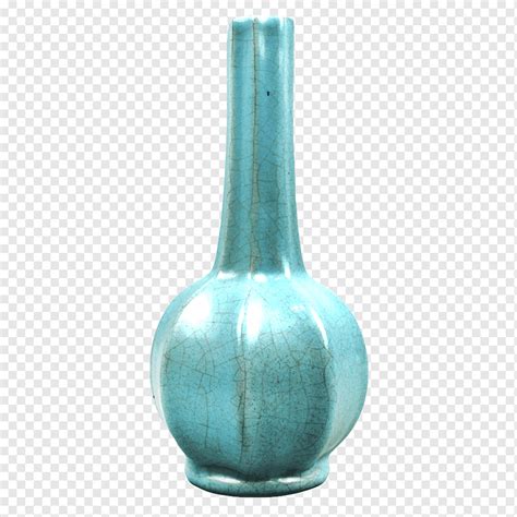 Botella de vidrio botella de cuello largo rugao vaso Gráficos 3d por