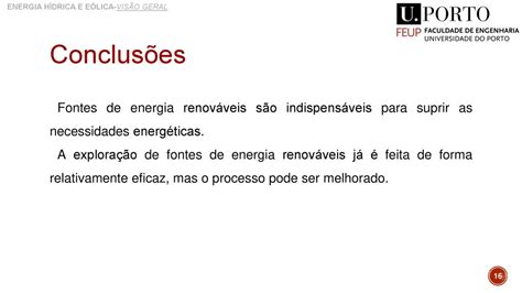 Energia H Drica E E Lica Vis O Geral Ppt Carregar