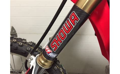 carbon fork leg decals