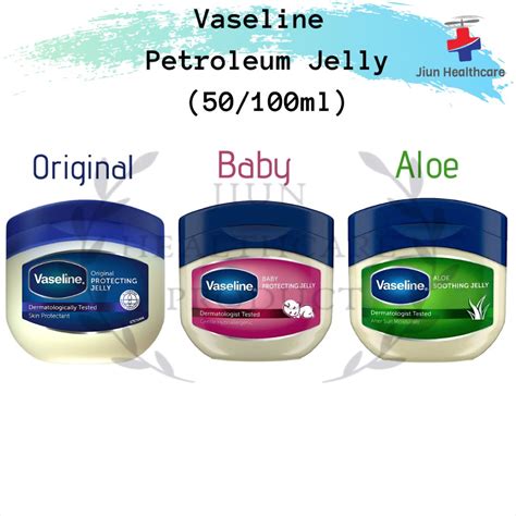 Vaseline Protecting Jelly Original Baby Aloe Vera Soothing Ml