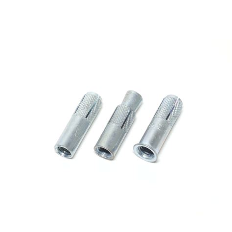 Chinese Fastener Factory Carbon Steel Zinc Plated Bolt Drop In Anchor