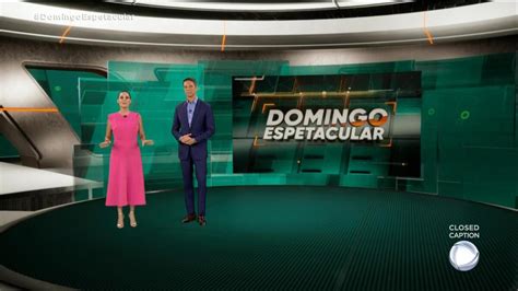 Que Horas Começa O Domingo Espetacular Hoje - Saiba como ficou o novo cenário do Domingo Espetacular