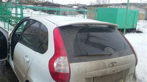 Спойлер Калина спорт — Lada Калина 2 хэтчбек, 1,6 л, 2014 года ...