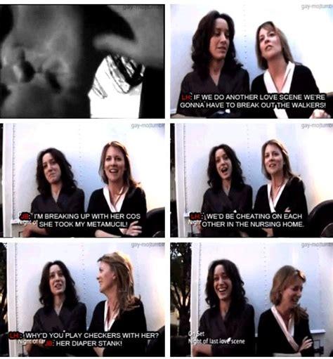 Jennifer Beals And Laurel Holloman On Their Last Love Scene At The L