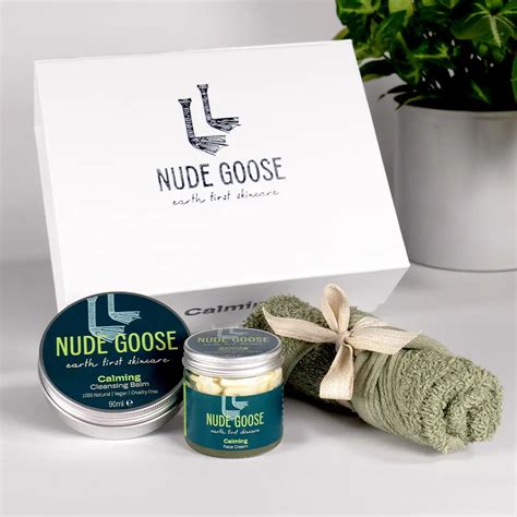 Calming Beauty Box Nude Goose Natural Skincare