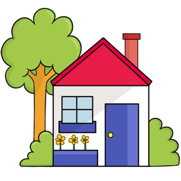 gambar rumah gadang kartun png vektor psd  clipart