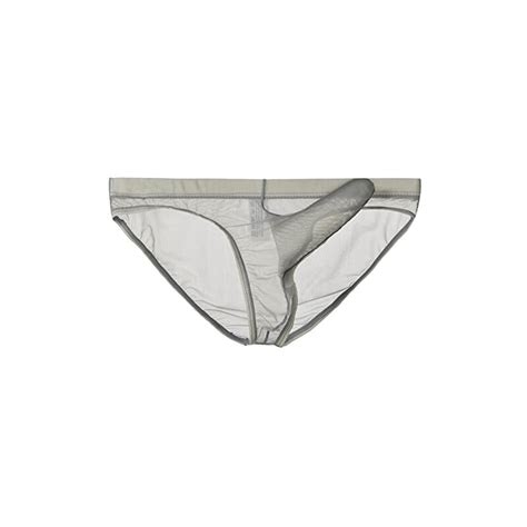 ROLAQDK Underwear Uomo Slip Lingerie Da Uomo Divertimento Sexy Da Uomo Perizoma Trasparente A