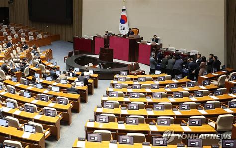 野주도 검사 탄핵안 국회 통과헌정사 두번째종합 연합뉴스