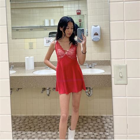 Victorias Secret Lingerie Slip Dress With Lace See Depop