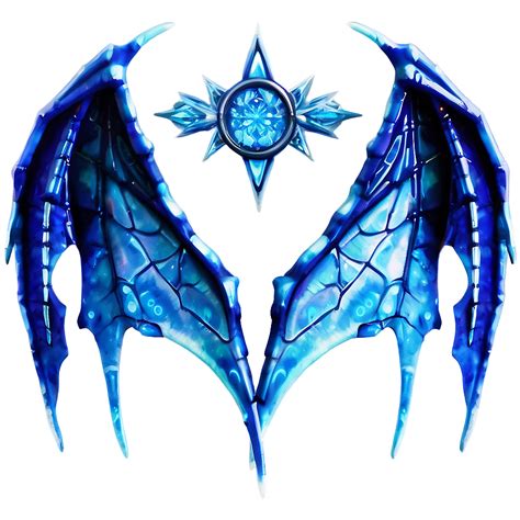 Download Ice Dragon Wings Image Png 85