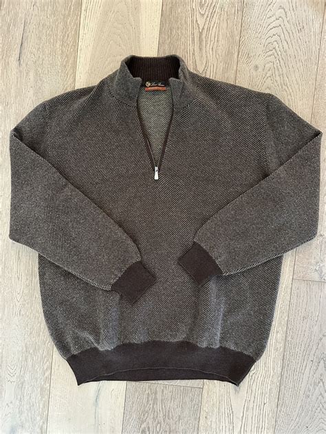 Loro Piana Loro Piana Mezzocollo Roadster Pull Grailed