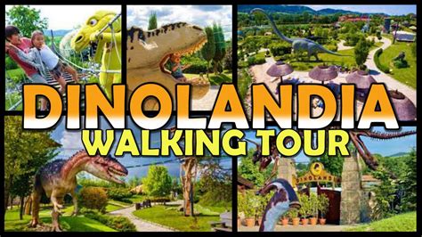 Dinolandia Park Dinozaur W I Rozrywki Inwa D Poland K Youtube