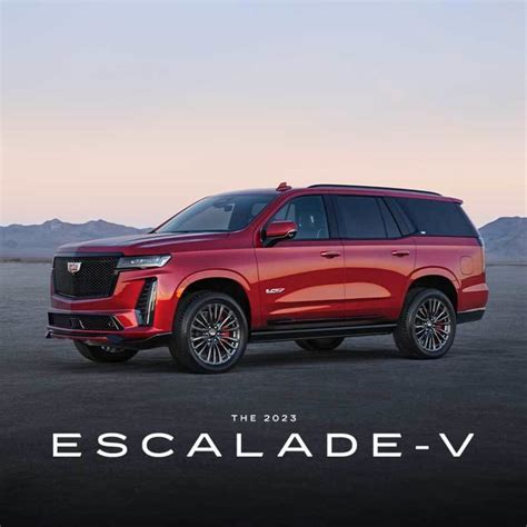 2023 Escalade V Cadillac Digital Brochure