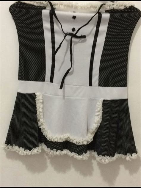 Fantasia Sexy De Empregadinha Lingerie Feminina Usado Enjoei