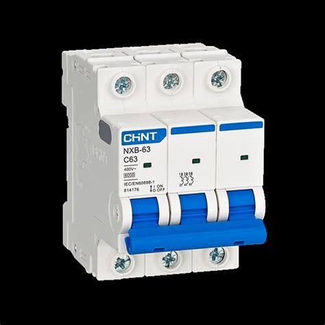 Jual MCB Miniature Circuit Breaker Chint NXB 63 3P 6A 10A 16A 20A 25A