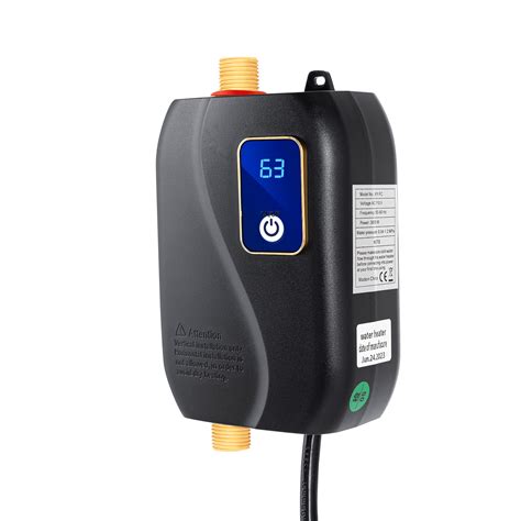 Electric Water Heater Small Instant Hot Water Heater Under Sink Plug In Tankless Walmart