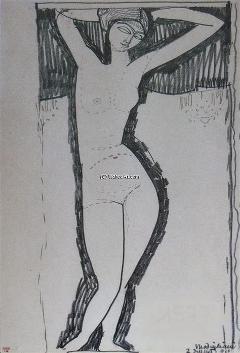 Artwork Replica Nude By Amedeo Modigliani Artsdot